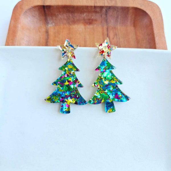 Christmas Dangle Earrings