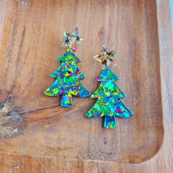 Christmas Dangle Earrings