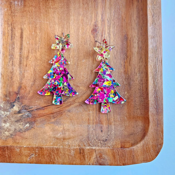 Christmas Dangle Earrings