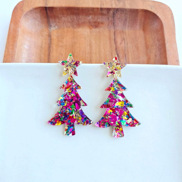 Christmas Dangle Earrings