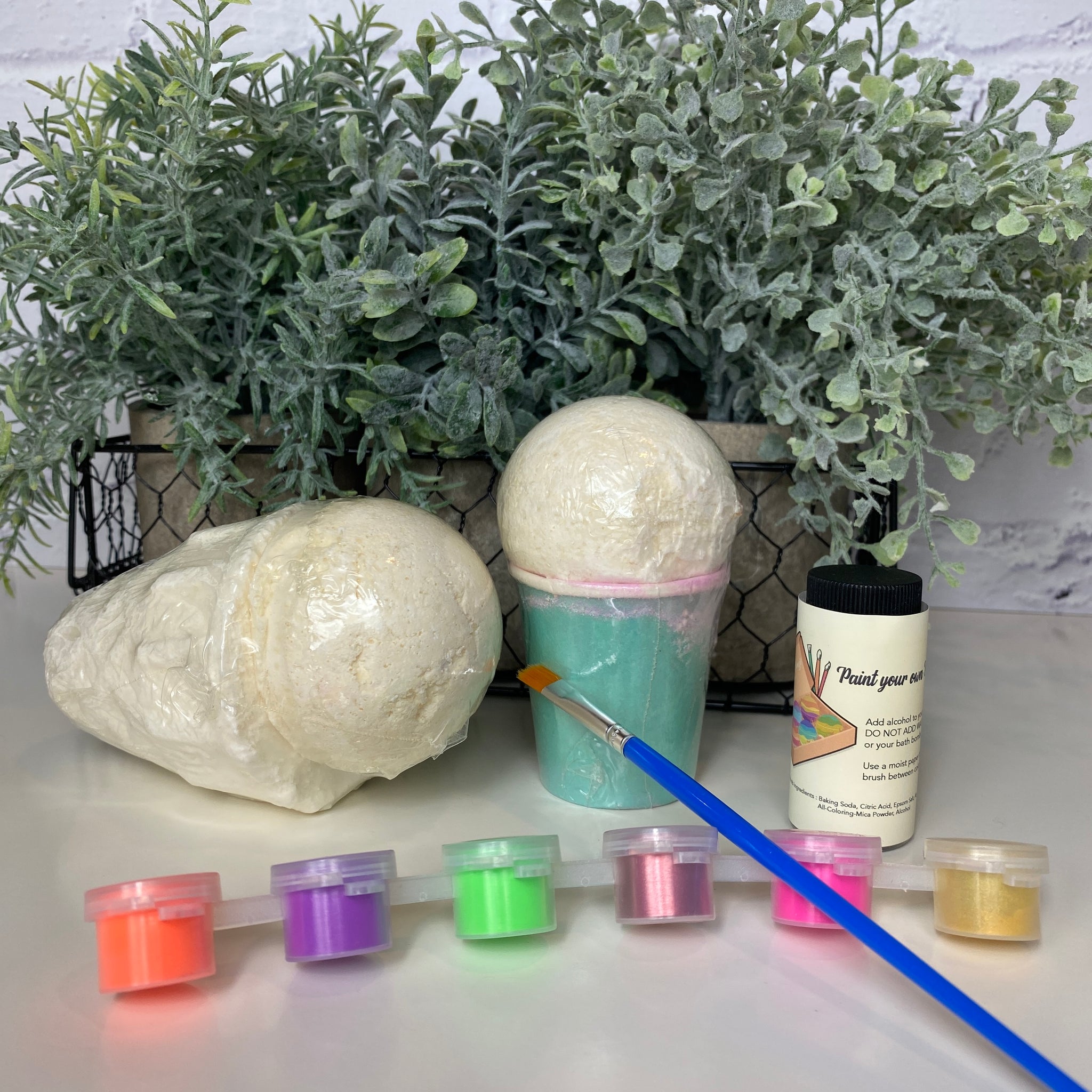 Bath Bomb Paint Kits