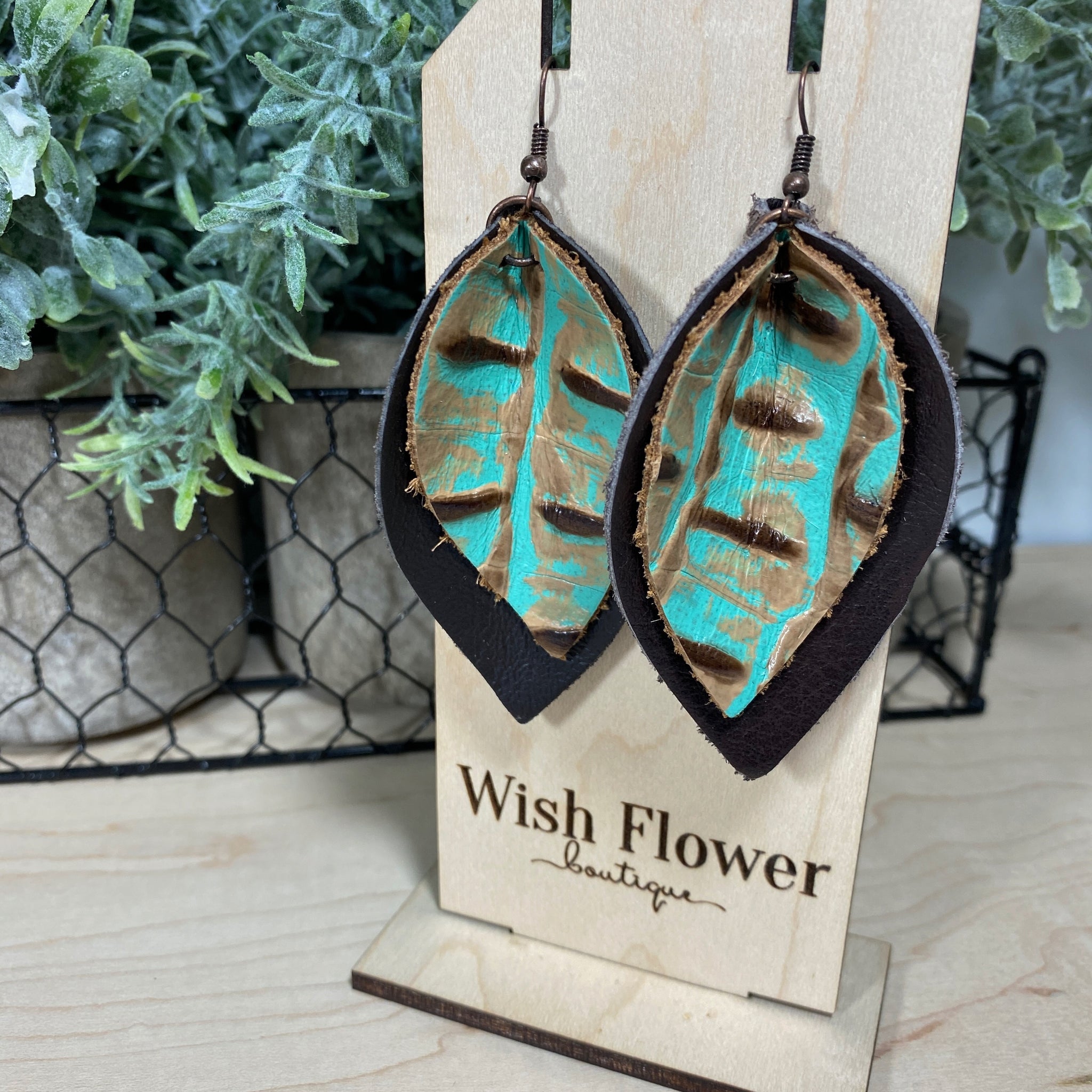 Twice Blessed Oval Earrings