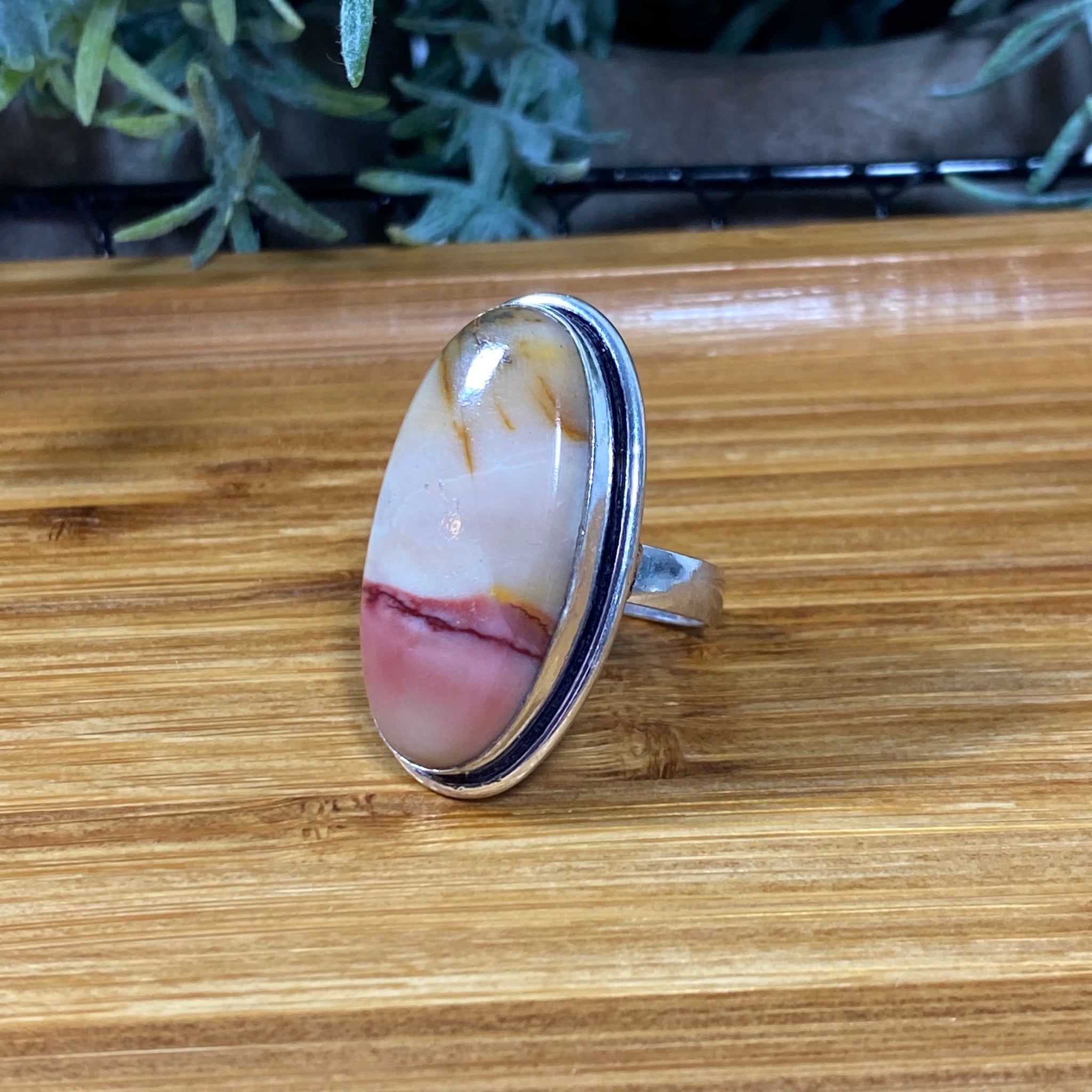 Mookaite Jasper Ring ~ Size 7.5