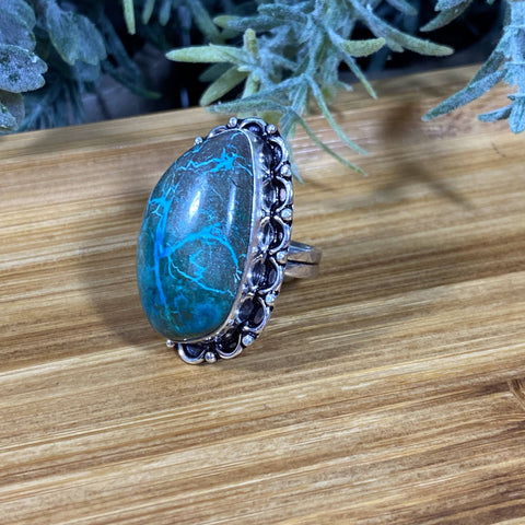 Chrysocolla Ring ~ Size 7