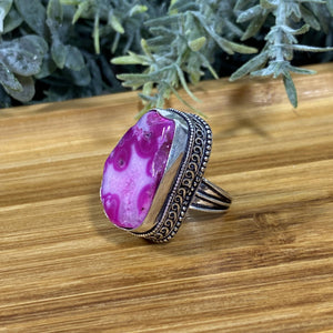 Solar Quartz Ring ~ Size 6.5