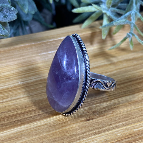 Amethyst Lace Ring ~ Size 7